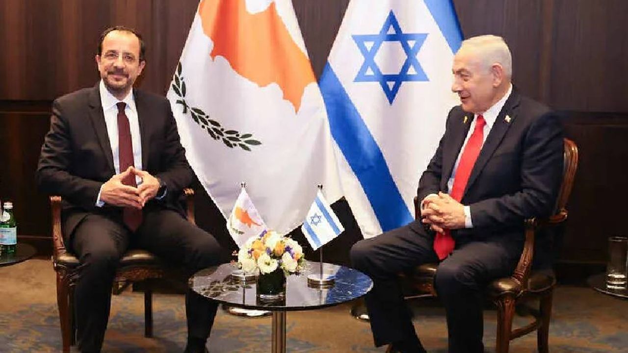 Hristodulidis İsrail’de Herzog ve Netanyahu ile görüştü