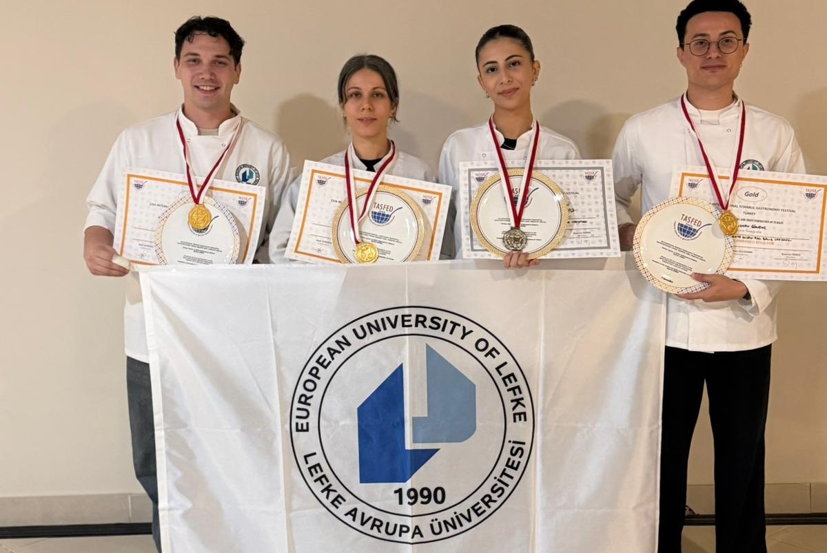Lefke Avrupa Üniversitesi Gastronomi Bölümü’nden  Büyük Başarı
