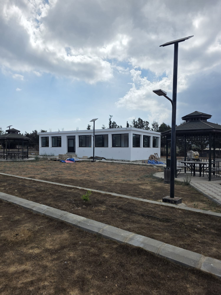 Dipkarpaz’da “Aile Parkı” projesinde sona yaklaşıldı