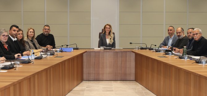 Nilden Bektaş Erhürman, çevre ve iklim konusunda toplantı gerçekleştirdi