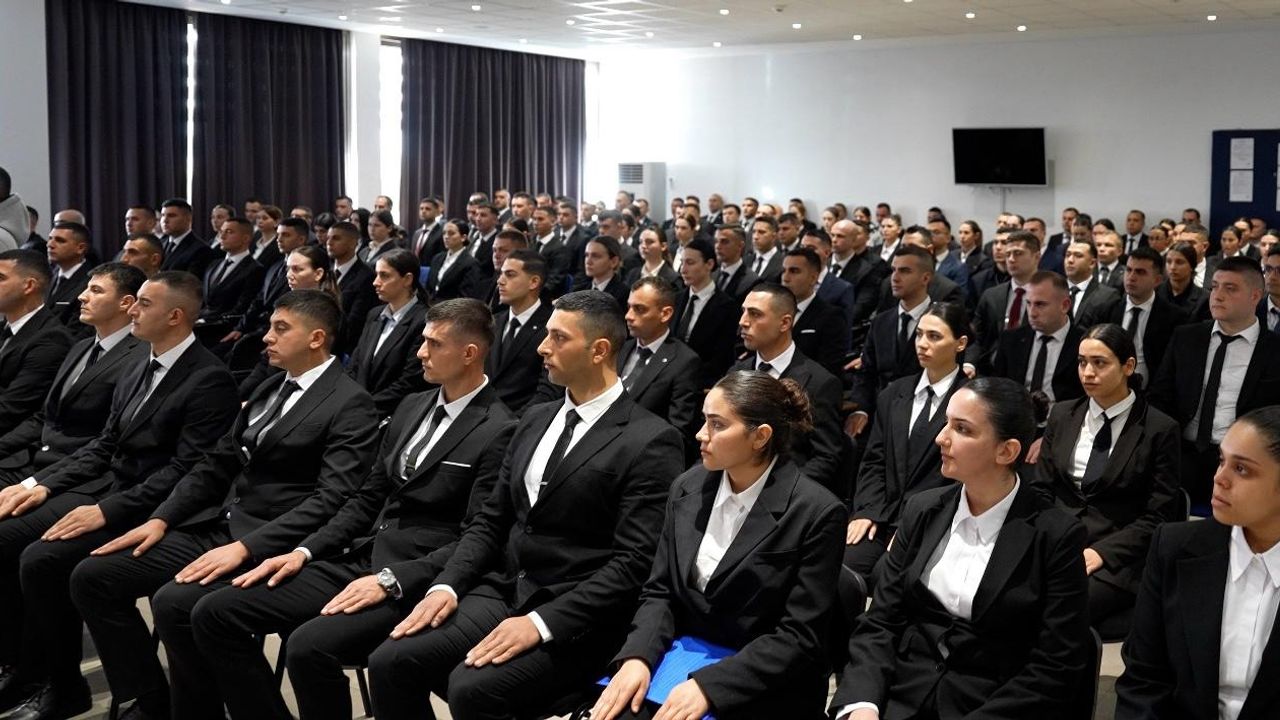 175 polis memuru ile 25 itfaiye memuru aday adayının temel eğitimleri başladı