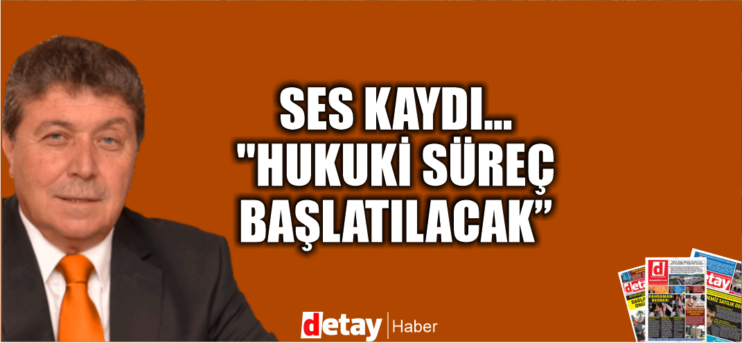 Üstel'den sert açıklama! Ses Kaydı asılsız, mesnetsiz ve kurgu!