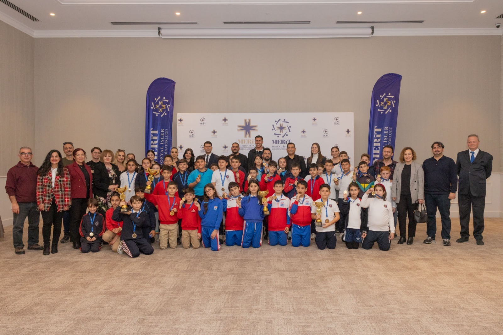Üçüncü Merit Satranç Turnuvası yapıldı