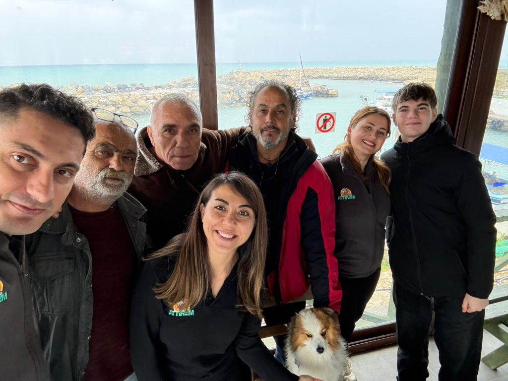 Meritta Deniz Kaplumbağaları Rehabilitasyon Merkezi’nden balıkçılara bayram ziyareti