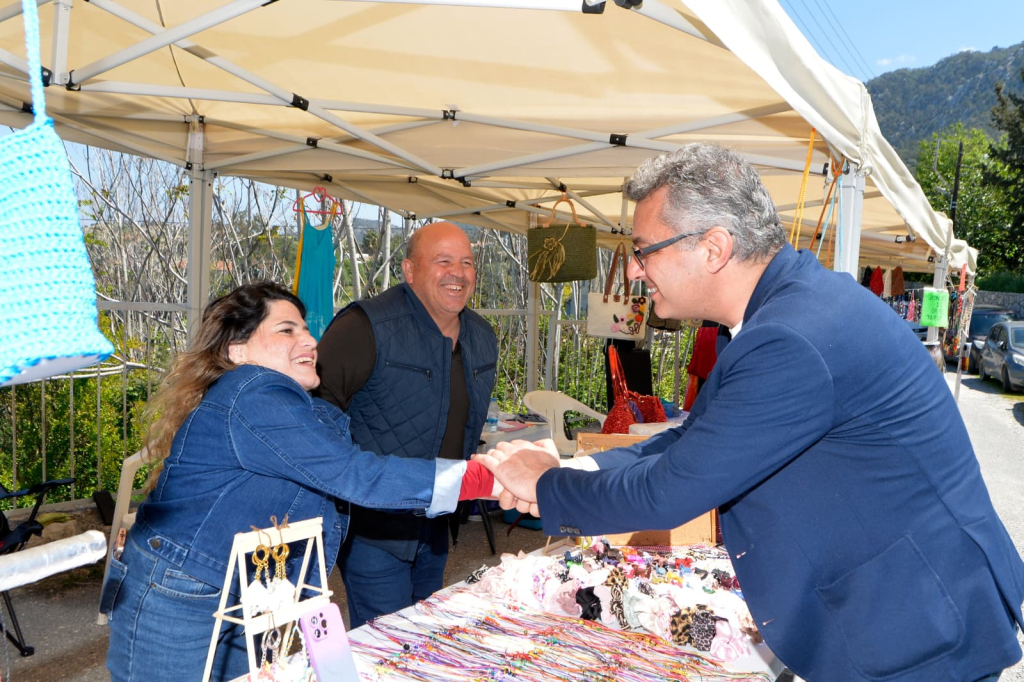 Erhürman Tatlısu Ot Kültür Festivali’ne katıldı