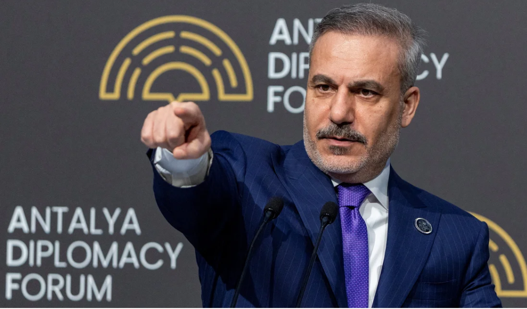 Fidan, Rum kesimini ve İsrail'i 'Müslüman ülkelere karşı ittifak kurmakla' suçladı