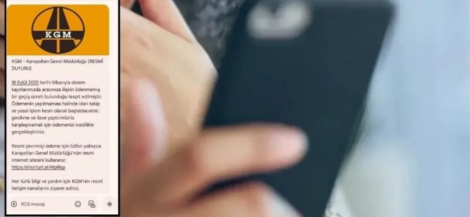 Bayındırlık ve Ulaştırma Bakanlığı’ndan sahte SMS uyarısı: Bilgilerinizi paylaşmayın