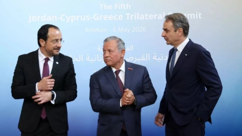 Yunanistan, Güney Kıbrıs, Ürdün 5'inci üçlü zirvesi Amman'da gerçekleştirildi