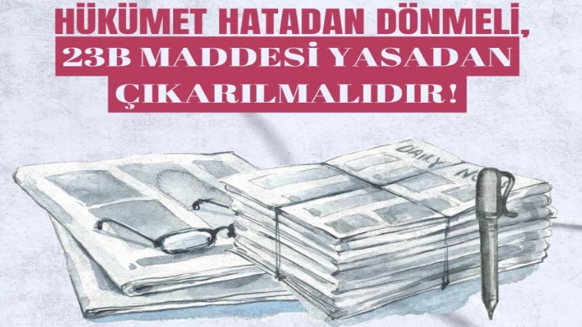 Basın örgütleri kararlı: Bu gerici dayatmayı kabul etmiyoruz