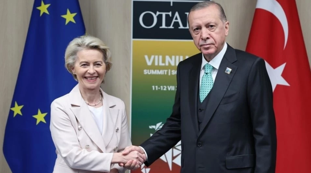 Erdoğan ile von der Leyen görüşmesinde Kıbrıs konusu da ele alındı