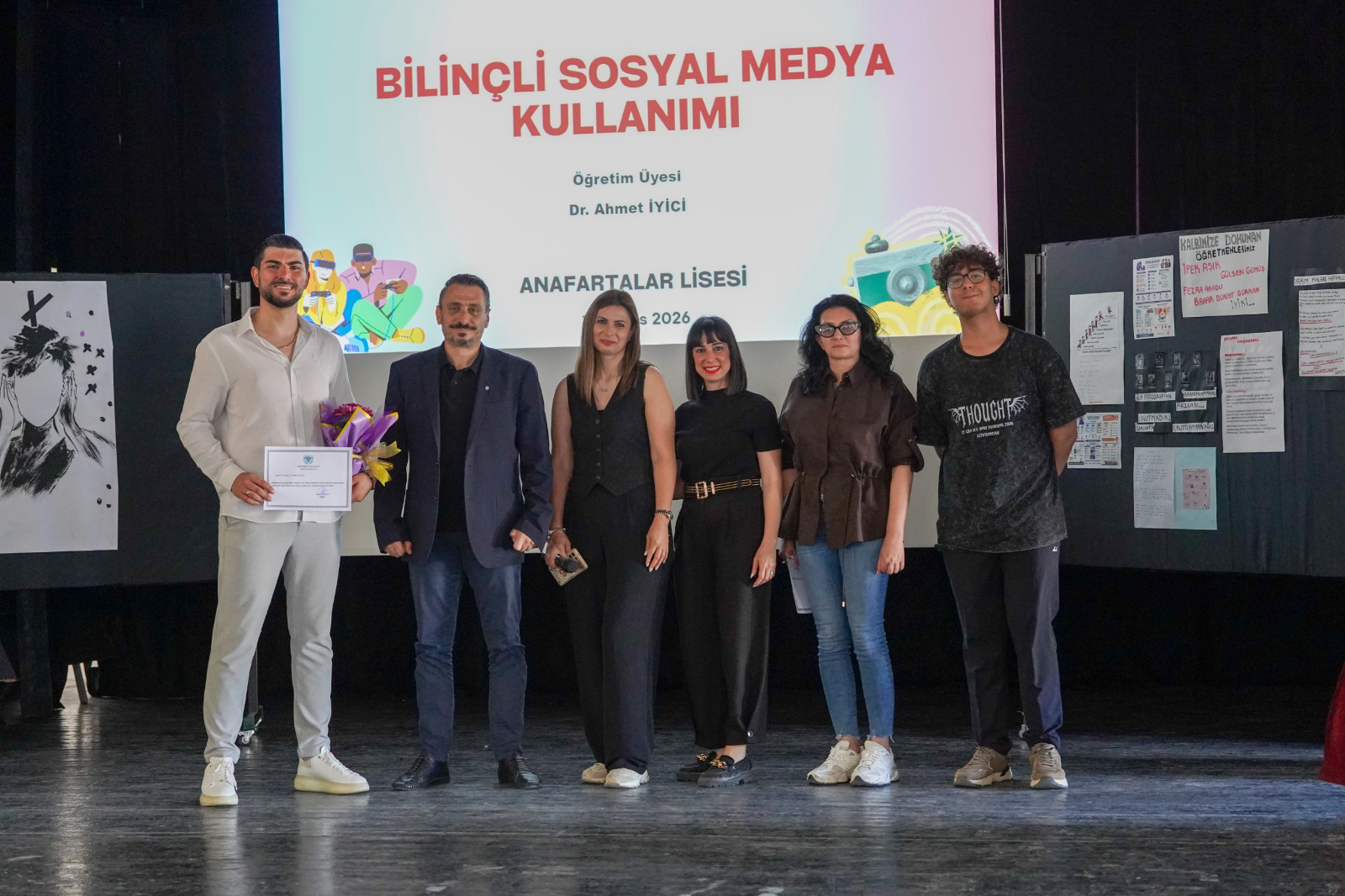 ARUCAD, Anafartalar Lisesi Öğrencilerine Sosyal Medya ve Benlik Algısı Semineri Düzenledi