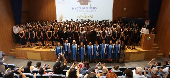 LAÜ’de Hemşirelik Yüksekokulu yemin töreni gerçekleştirildi