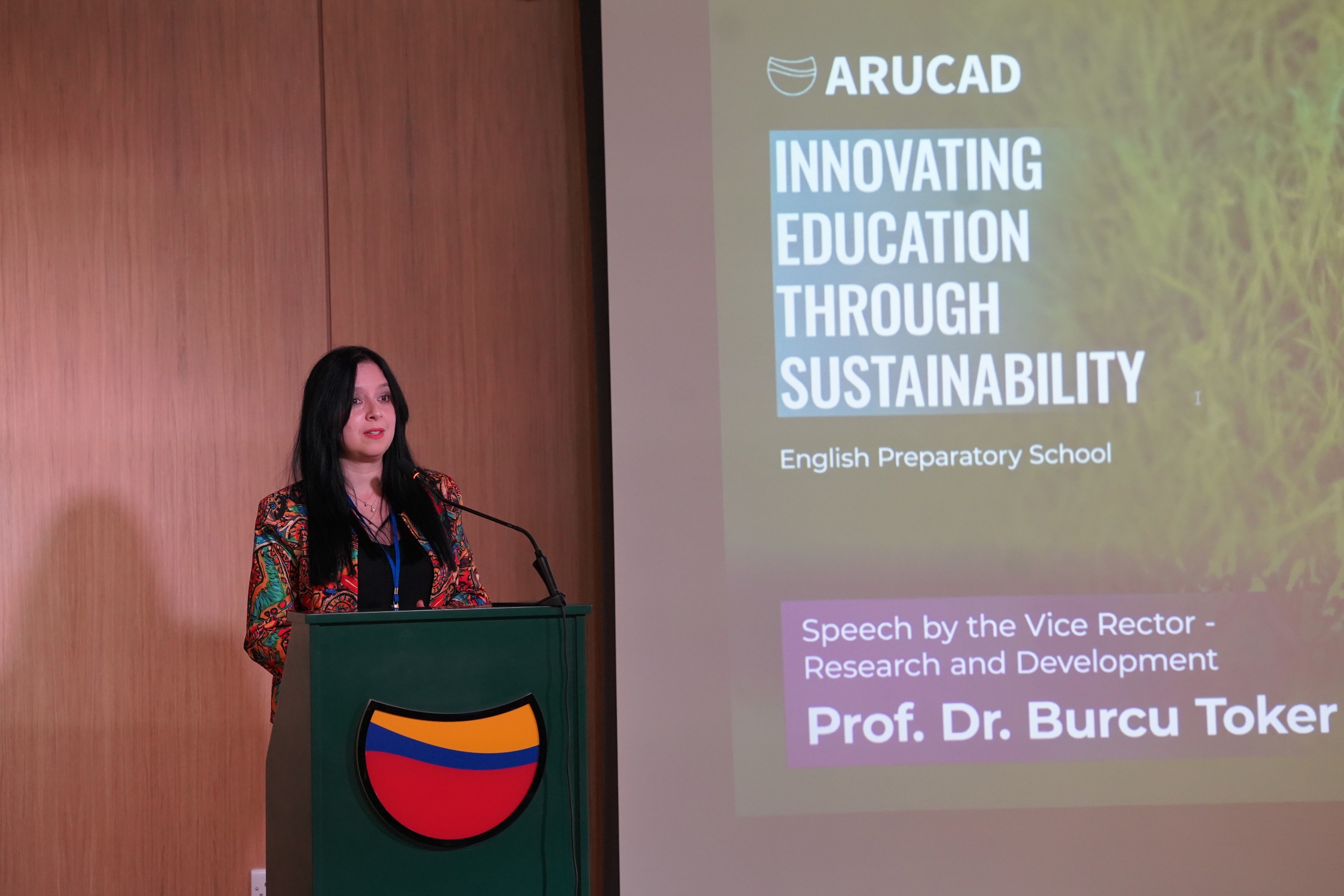 ARUCAD'da Sürdürülebilir ve Yenilikçi Eğitim Konferansı Düzenlendi