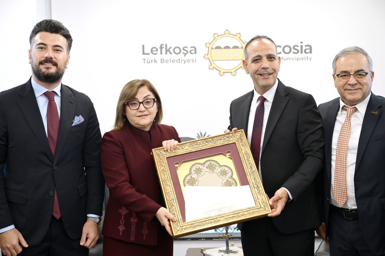LTB Başkanı Mehmet Harmancı, Gaziantep Bşb. Başkanı Fatma Şahin ile görüştü