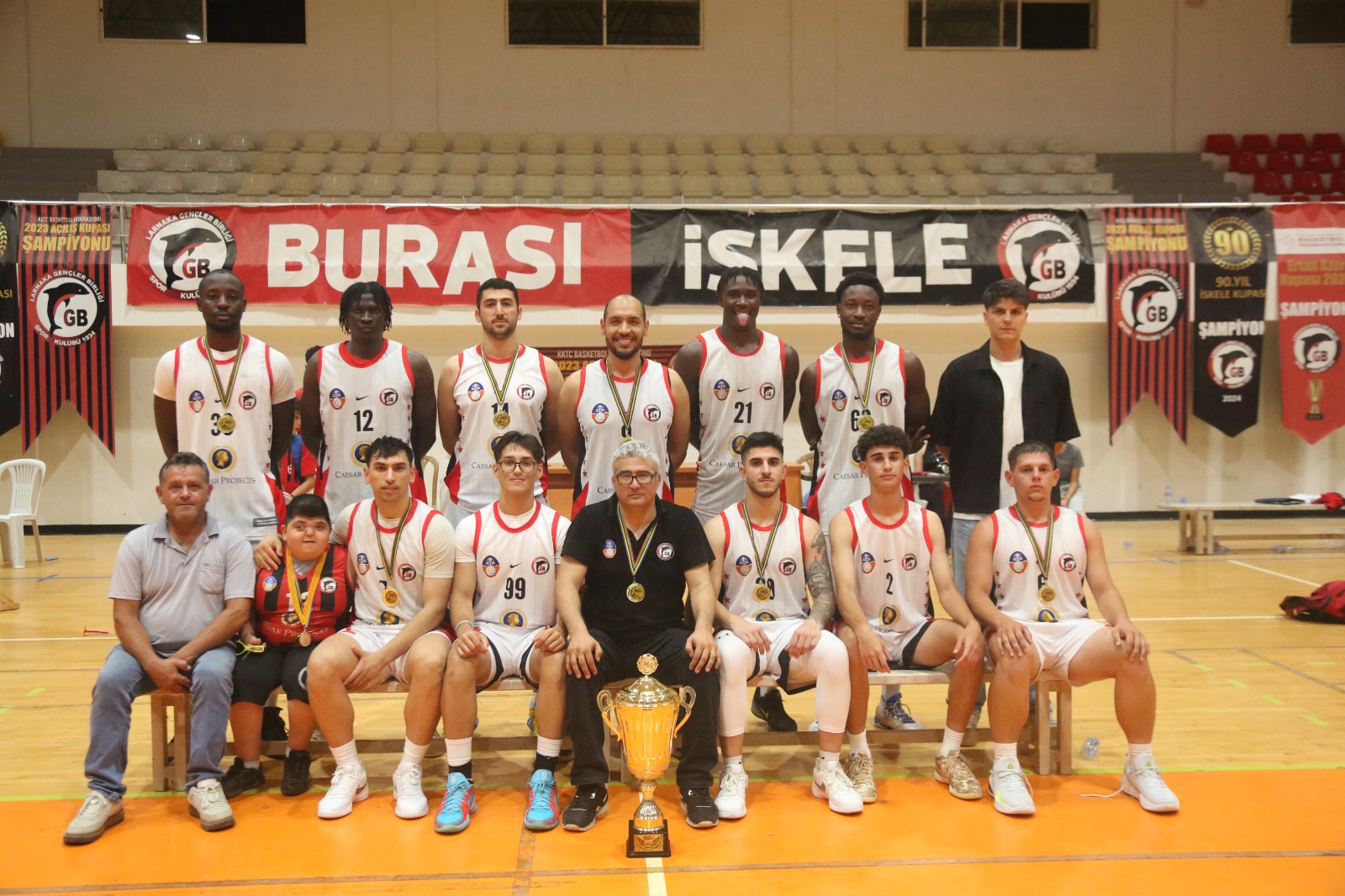 Şampiyon Caesar Larnaka Gençler Birliği'ne Avrupa'dan Üç Ülkeden Turnuva Daveti