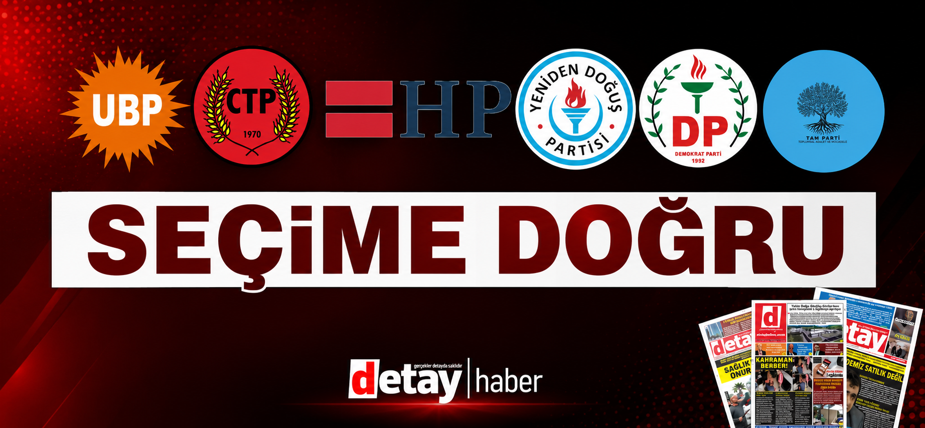 DP ve YDP bu akşam MYK'larını seçim gündemiyle topluyor