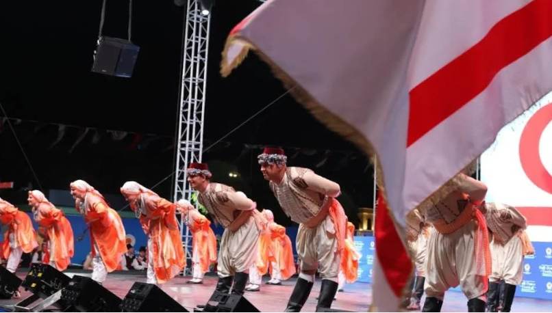 İskele Belediyesi Halk Dansları Topluluğu, Uluslararası Samsun Halk Oyunları Festivali'nde ülkemizi temsil ediyor