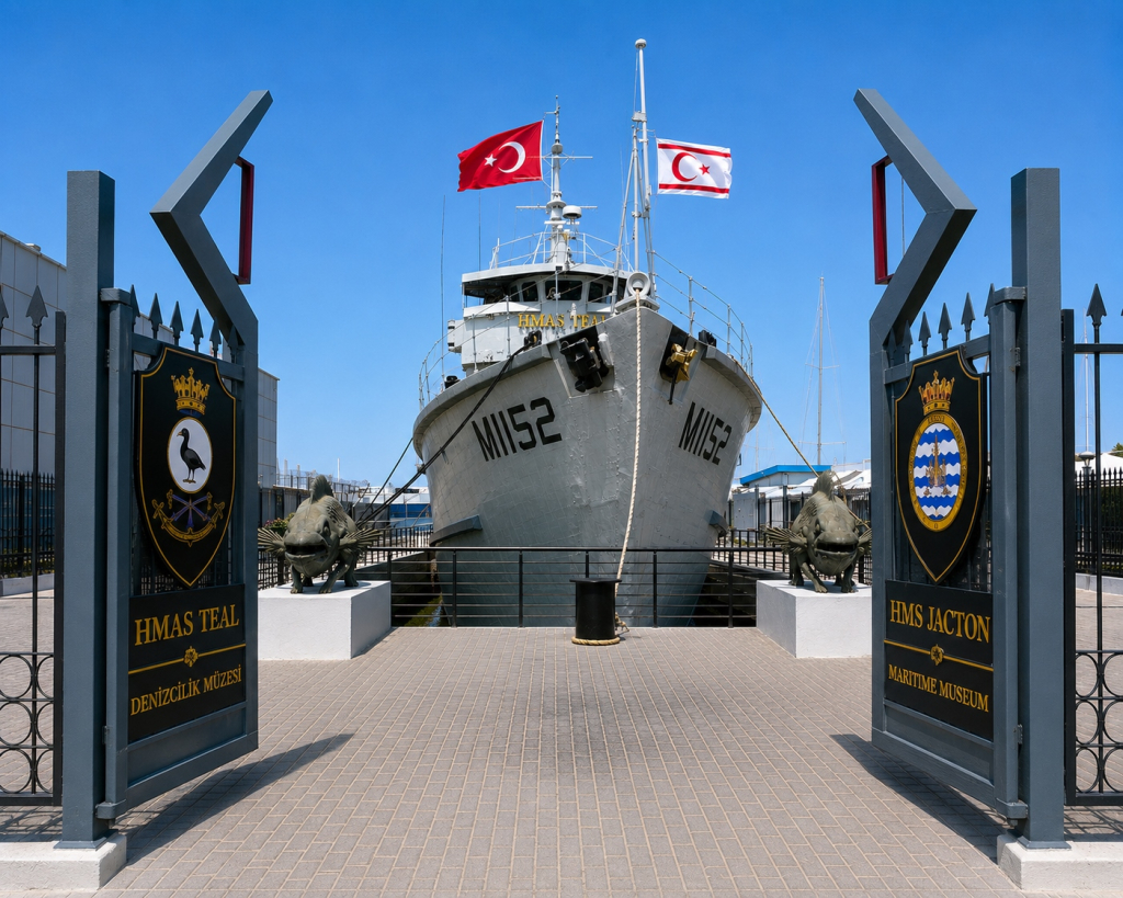 HMAS TEAL, Girne Limanı’nda Denizcilik Müzesi oldu
