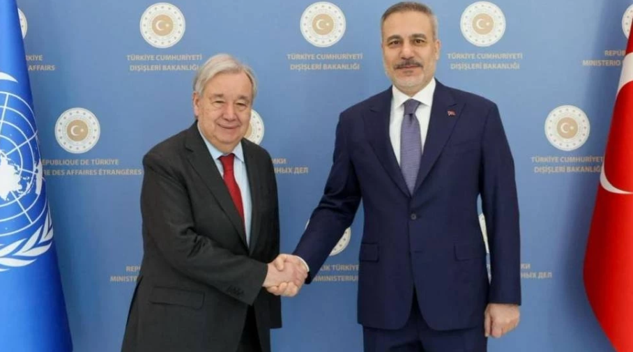 Fidan-Guterres telefon görüşmesi yaptı