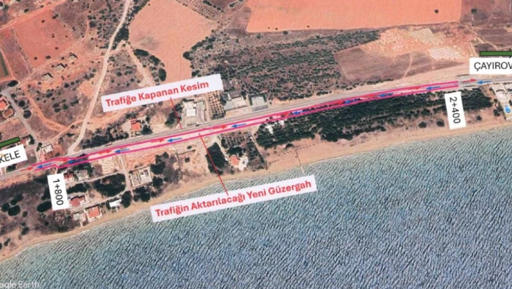 Bahçeler- Boğaz kavşakları arasındaki kesim yeni yol güzergâhına aktarılacak