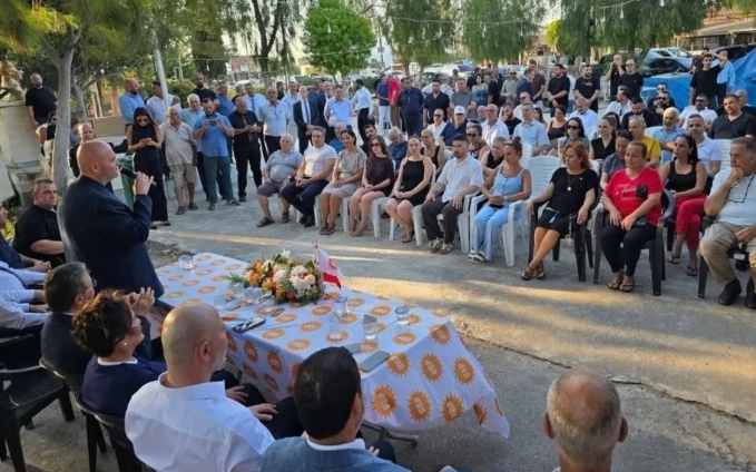 UBP, Tuzla ve Maraş’ta istişare toplantıları gerçekleştirdi