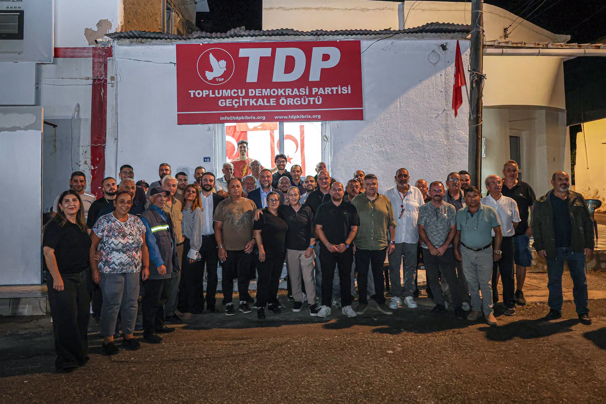TDP Maraş'tan sonra Geçitkale'de örgüt binası açtı