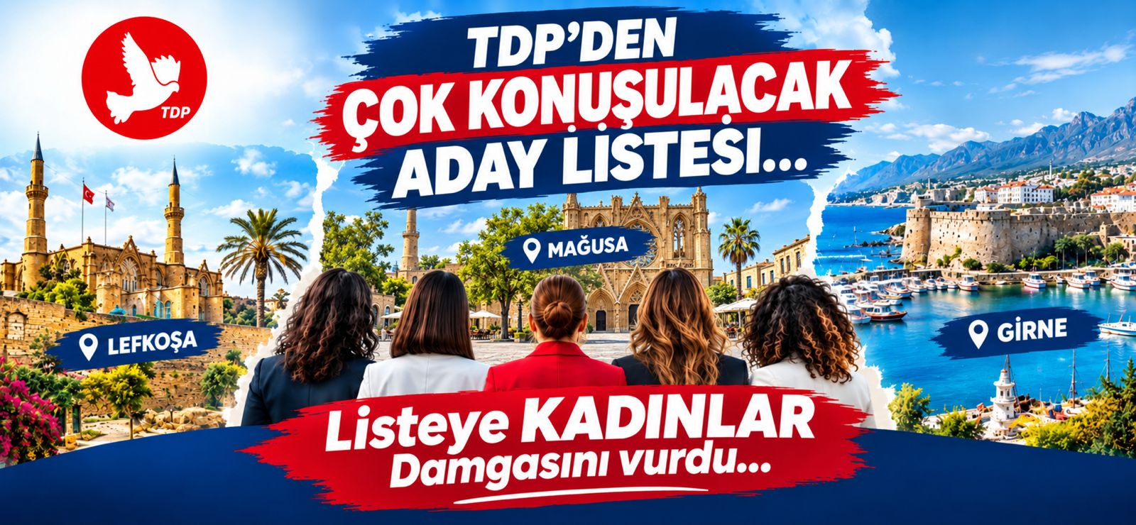 TDP’de Milletvekili Listelerine Kadın Damgası, İşte adaylar…