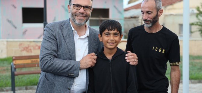Sadıkoğlu Tuzluca'da geleceğin atletleri ile buluştu