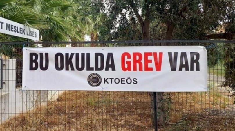 Girne bölgesindeki okullarda öğleden sonra grev yapılacak