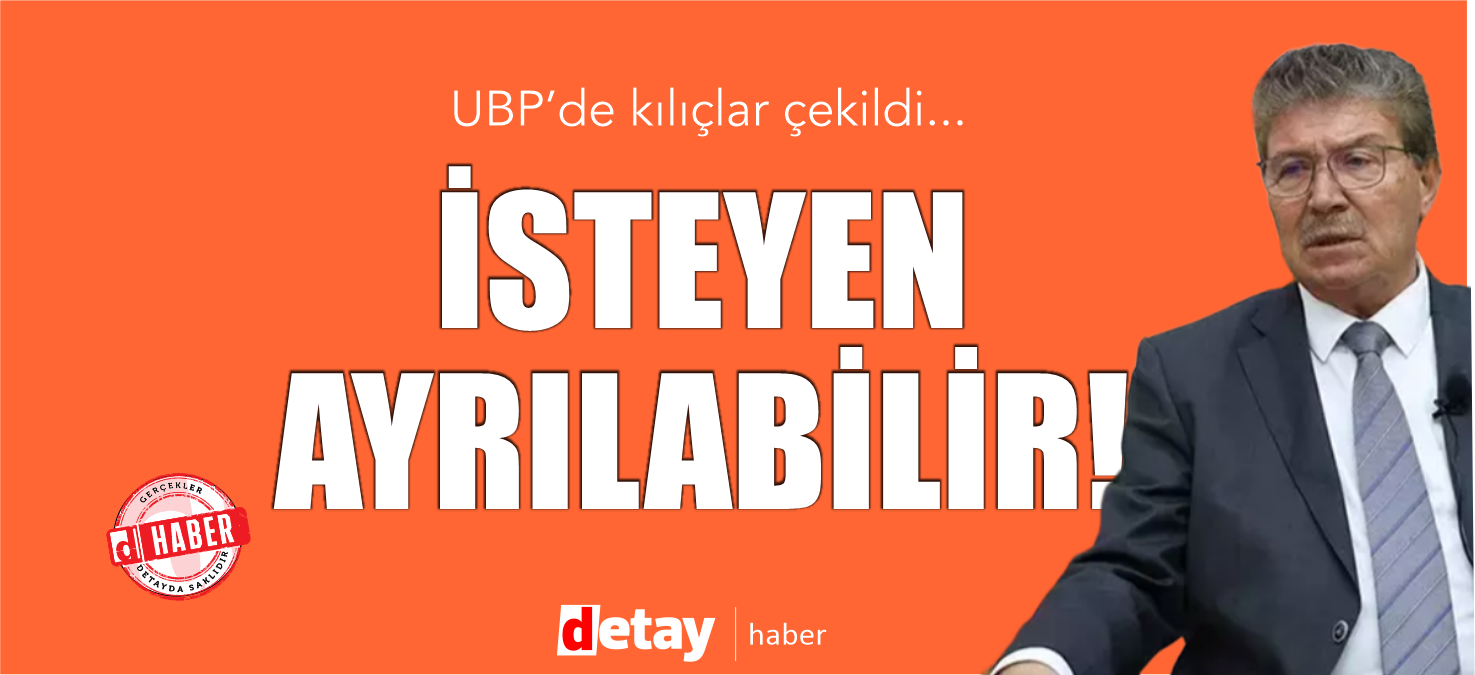 Üstel: "Bizimle devam etmek istemeyen ayrılabilir"