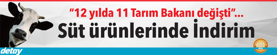 Süt ürünlerinde indirim