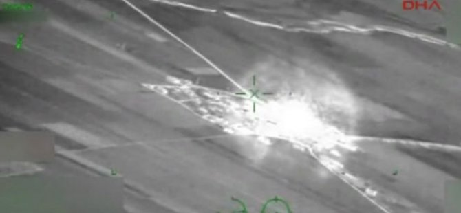 TSK, Suriye'de IŞİD hedeflerini vurdu