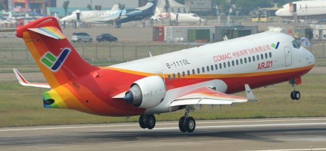 Çin’in ilk ticari Jeti