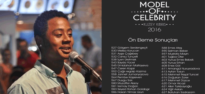 UKÜ öğrencisi “Model Of Celebrıty”yarışmasında yarı finalde!