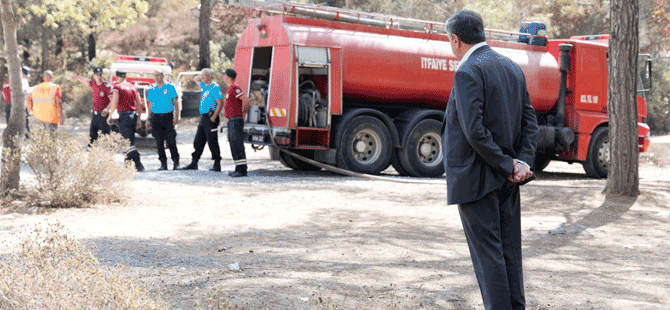 Akıncı, tatbikatı yerinde izledi...