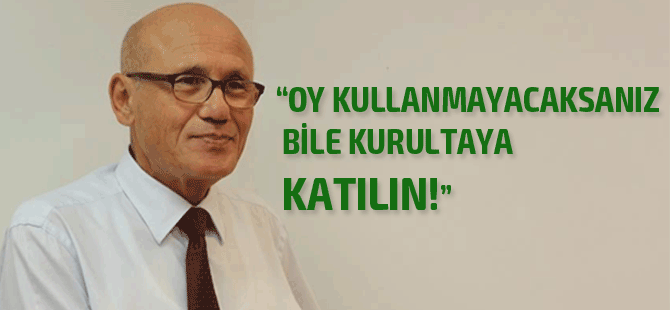 Talat partililere seslendi!