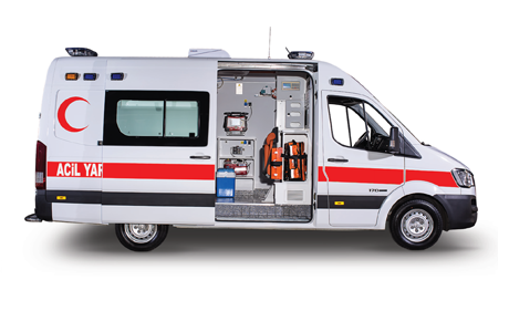 Türkiye'den ambulans hediye