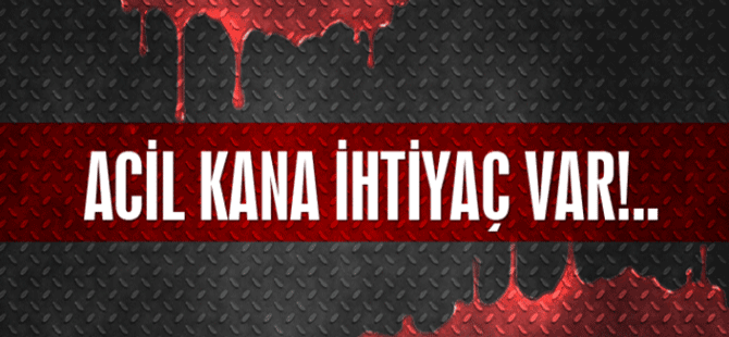 3 yaşındaki Eflin Nurdal için çok acil kan aranıyor!