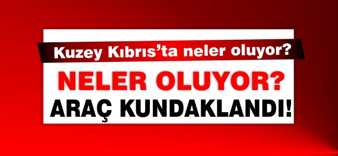 Güzelyurt’ta Kundaklama: Alkollü İki Kişi Aracı Ateşe Verdi