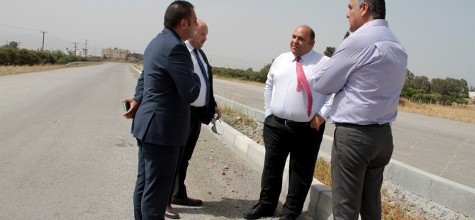 Atakan: “Hedef Lefke’yi kolay ve güvenli ulaşılabilir ilçe yapmak”