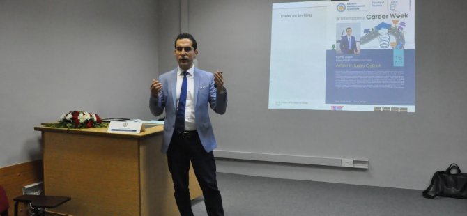 Lufthansa’nın Türkiye Genel Müdürü Kemal Geçer DAÜ’deydi