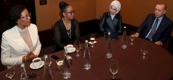 Erdoğan Malcolm X'in kızlarını kabul etti