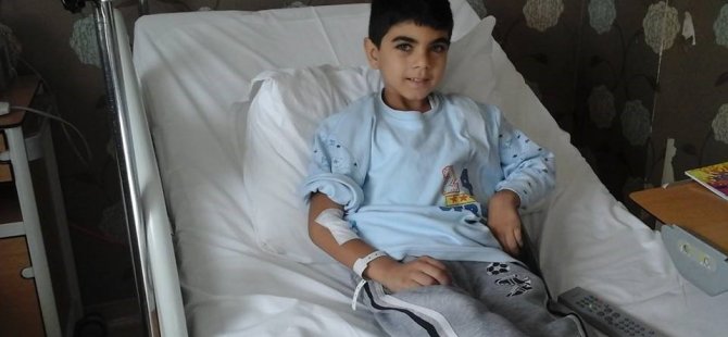 Minik Ali Şenbardak yardımlarımızı bekliyor