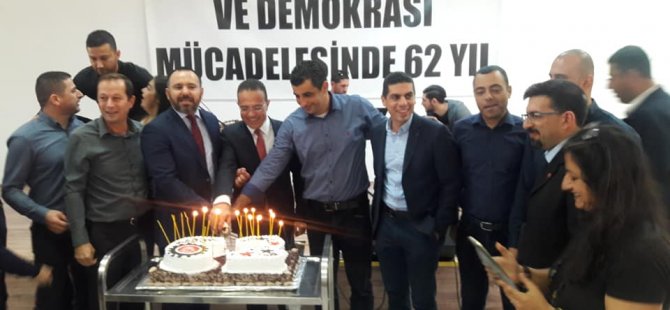 KTAMS’ın 62’nci yıldönümü törenle kutlandı