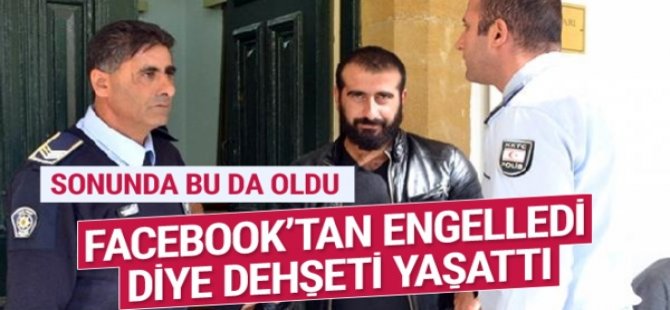 Kendisini engelleyen kız arkadaşının boğazına bıçak dayadı