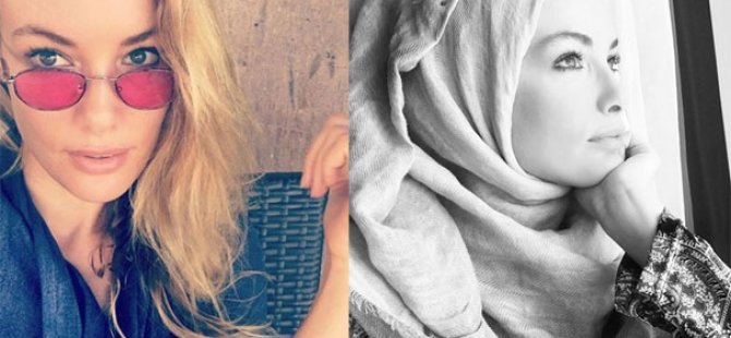 Gamze Özçelik tesettüre girdi