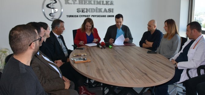 Sağlık Bakanı Besim Tıp-İş ile protokol imzaladı