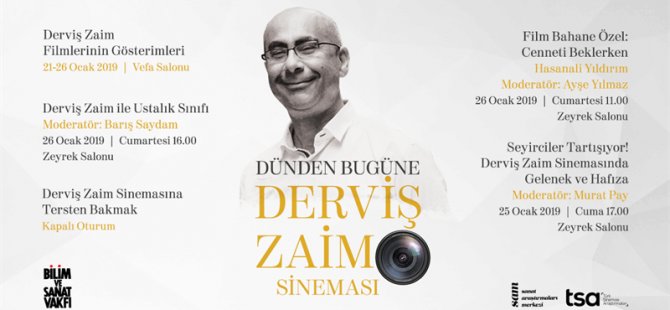 "Dünden bugüne Derviş Zaim sineması"