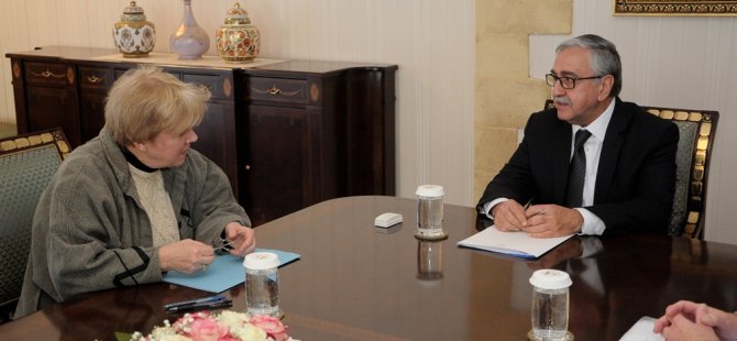 Cumhurbaşkanı Akıncı’nın Lute ile görüşmesi sona erdi