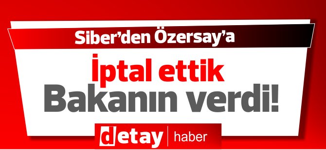 Arazi tartışmaları devam ediyor...Sibel Siber: “İptal ettiğimiz araziyi Özersay’ın bakanı aynı şahsa verdi”